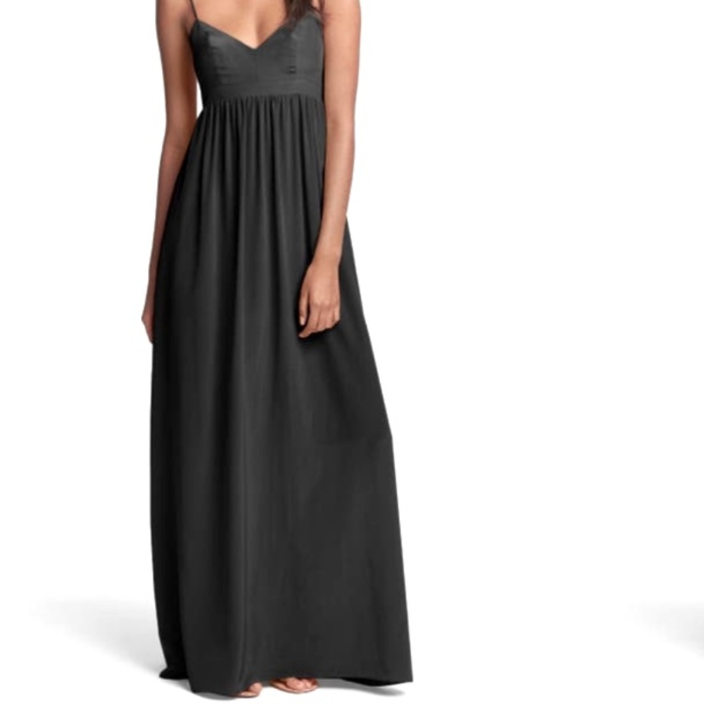 Amanda Uprichard 100% silk maxi sundress